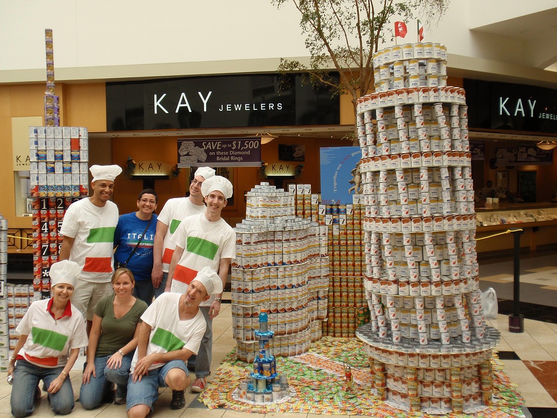 Winter Park firm RLF participated in the 18th annual Canstruction.