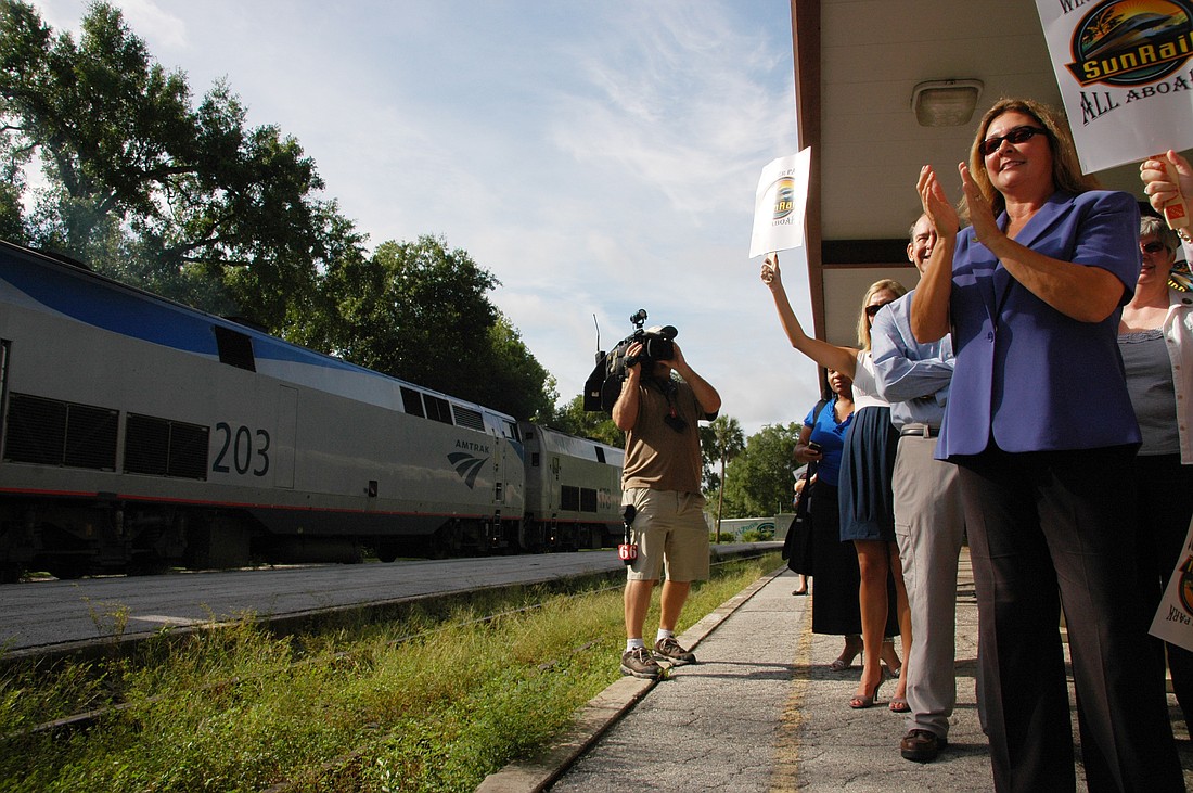 Photo by: Isaac Babcock - High speed rail may be in trouble if U.S. Rep. John Mica fails to ready a deal to keep Gov. Rick Scott from eliminating it.