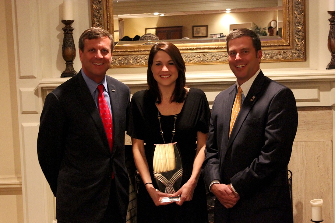 Jessica Merrell has been awarded this year's SunTrust Distinguished Leader of Merit award.