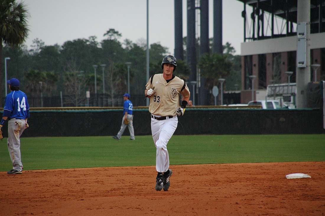 Photo by: Isaac Babcock - A dominating three-game performance by UCF leads the team toward conference play this weekend