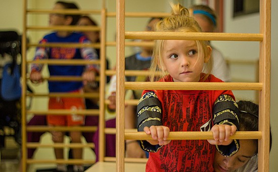 Photo: COURTESY OF CECO - An innovative therapy program helps kids learn to walk and builds their minds.