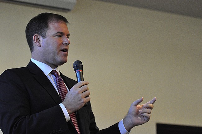 Photo by: Isaac Babcock - Mayor Steve Leary said he doesn't intend to curtail free speech.