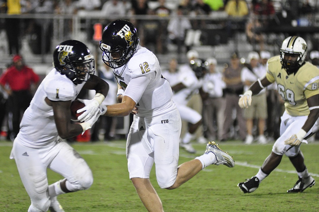 Photo by: Isaac Babcock - FIU beat UCF 15-14 Thursday night.