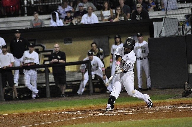 Photo by: Isaac Babcock - The UCF Knights finished with a winning overall season, but trailed off near the end, losing six of their final eight games in conference play.