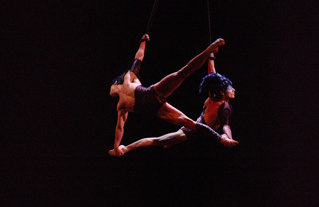Photo by: Cirque de Soleil - High-flying acrobatics is a hallmark of Cirque's new Icarus-themed show.