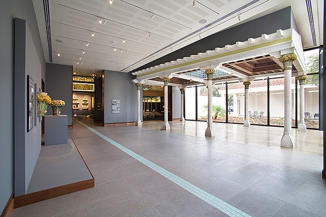 Photo: Courtesy of the Morse Museum - A reconstruction of Louis Comfort Tiffany's Laurelton Hall, which burned in 1957, turns the Morse Museum's newest wing into a trip into the past.