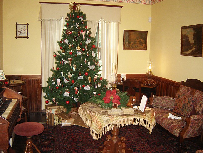 Photo by: The Waterhouse Museum - The Waterhouse Museum opens its doors for an old-timey Christmas through Jan. 13.