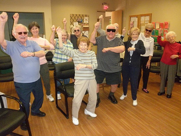 Photo by: Brittni Larson - "Gangnam Style" is catching on at Longwood's Village on the Green retirement home.