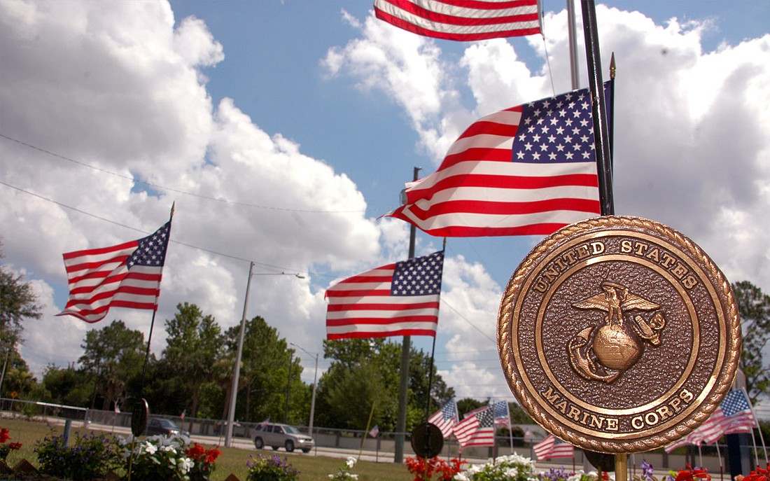 Photo by: Isaac Babcock - American Legion Post 112 on N. Goldenrod Road remembered fallen veterans at its Memorial Day ceremony on Sunday.
