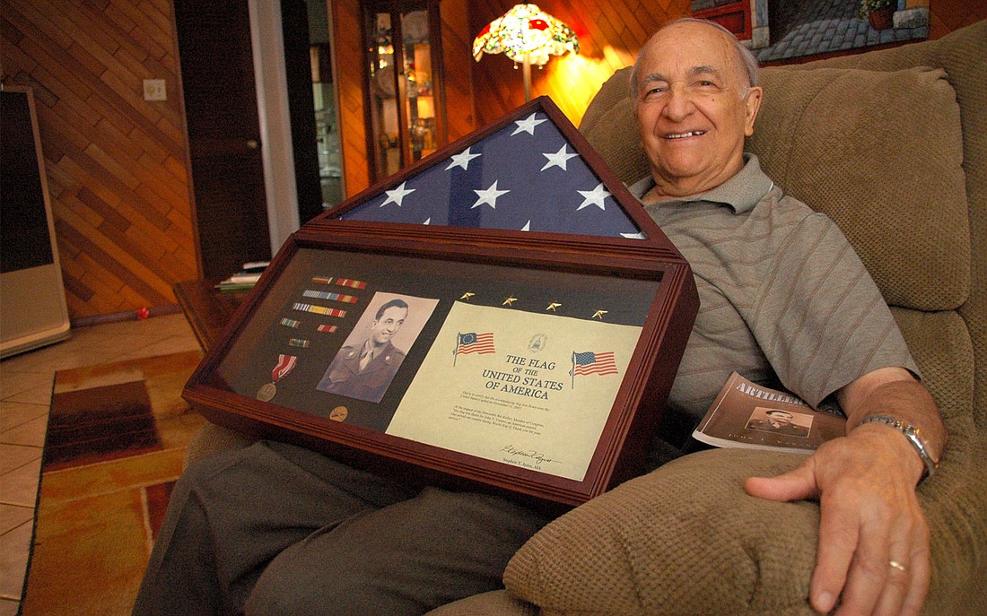 Photo by: Isaac Babcock - John Varano fought in World War II for nearly three years, storming the coast of France and helping liberate Europe from Nazi control.