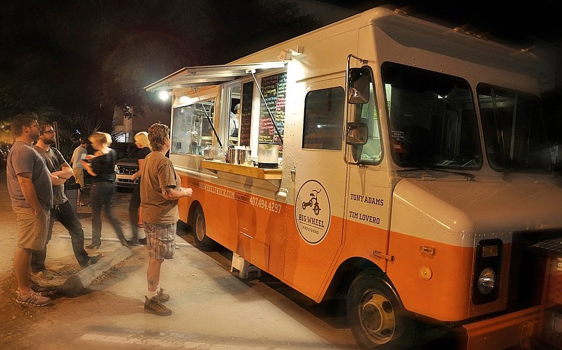 Photo courtesy of Big Wheel Provisions - The Big Wheel Provisions food truck, which has been in operation for about a month, appeared at the new event at Lake Lily on Tuesday night.