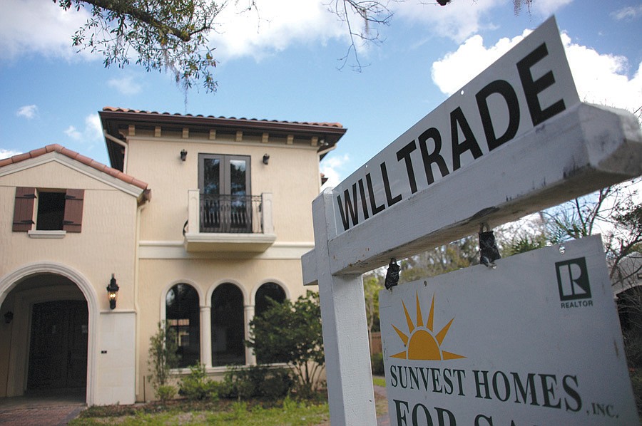 Photo by: Isaac Babcock - Thousands of homes are in foreclosure. Some, like this Winter Park home, head down a nontraditional path to sell.