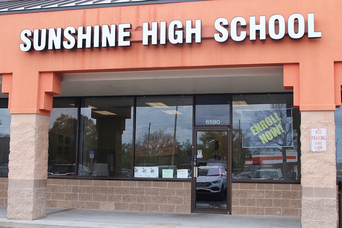 Sunshine High School in Winter Garden -- a charter school managed by for-profit company Accelerated Learning Solutions -- serves as a second choice for students who struggle at traditional high schools.
