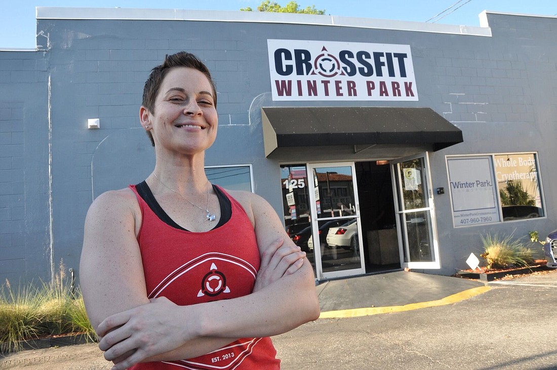 After running several marathons, Lee Ann Yanni continues to push herself at CrossFit Winter Park.