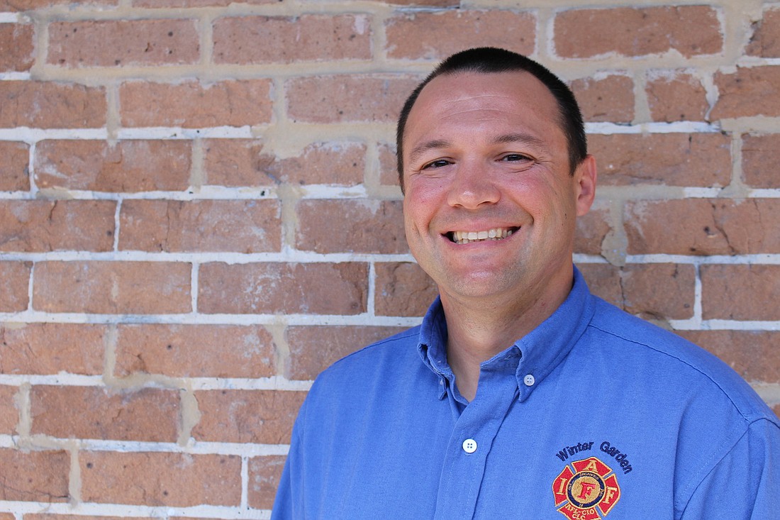  Jason Schneider has been a firefighter for 16 years.