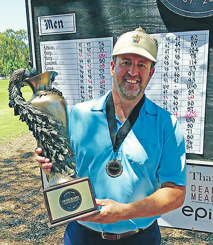 Mark Spencer came up huge in the inaugural Winter Park Amateur Championship, sinking five birdies and one eagle.