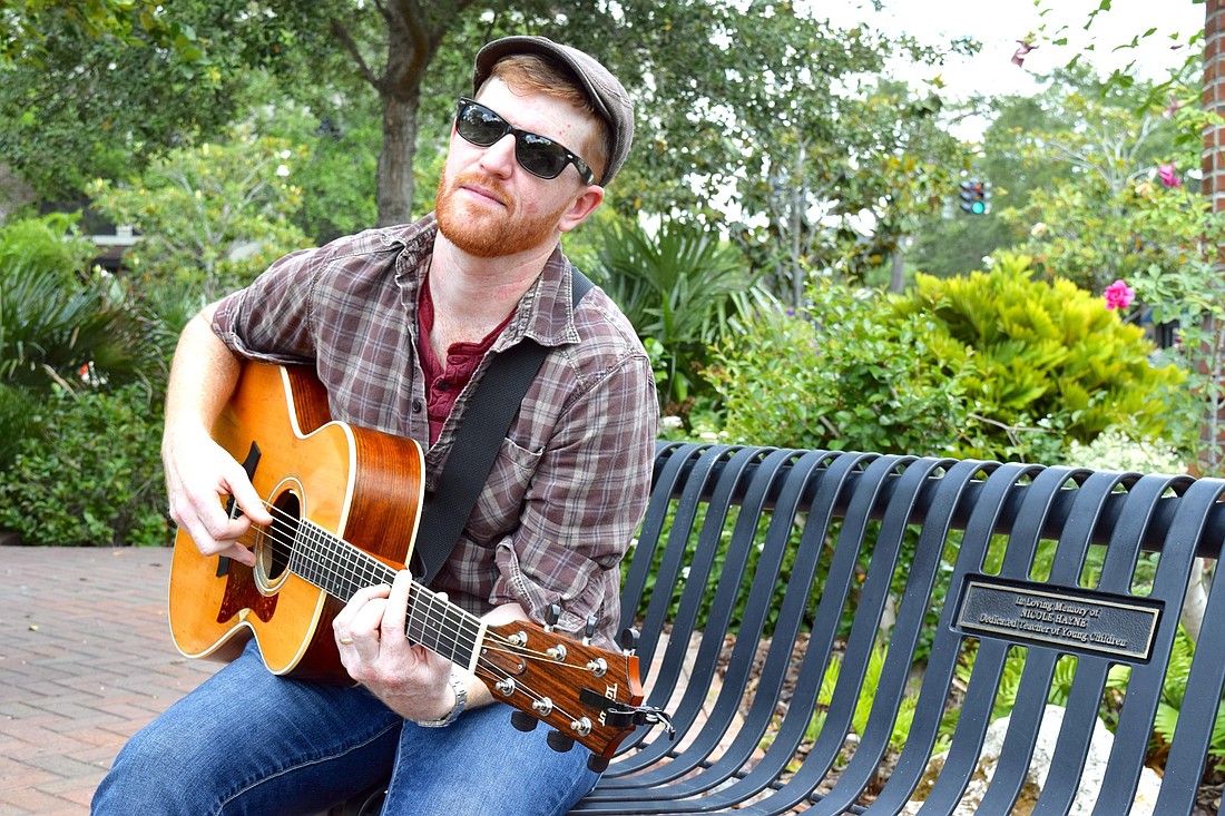 Although Casey Brents loves covering songs by artists such as John Mayer and Jason Mraz, he hopes to sharpen his songwriting skills and perform his own music.