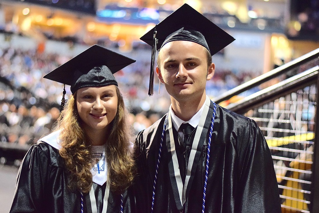 Tori and Jayden Steele both graduated from Olympia High in May with standard diplomas.