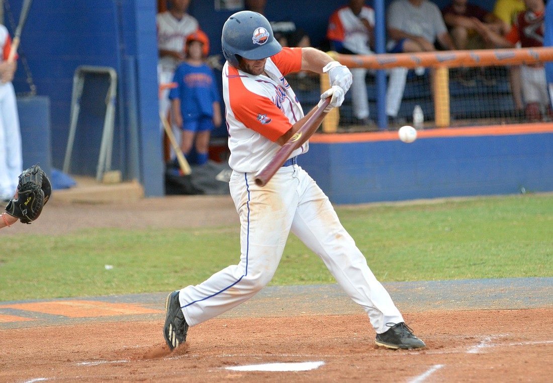 Drew Frederic had five RBIs, five runs scored and five hits in the Squeeze&#39;s pair of wins last week.