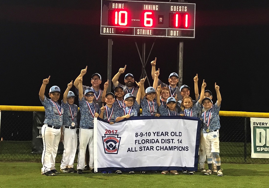 The Dr. Phillips Little League 10-year-old All-Stars team won a close game against Winter Garden in the district championship.