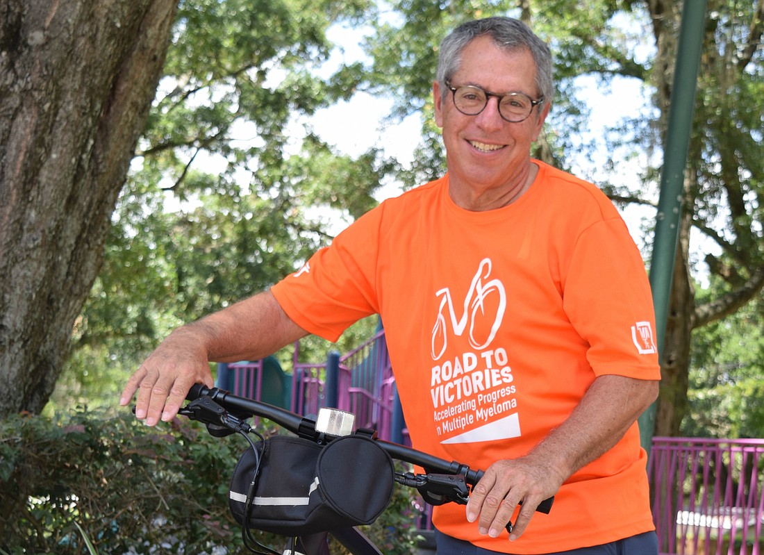 Marty Perlmutter is set to embark on a 50-day, 3,400-mile cross-country bike ride from Los Angeles to Connecticut to raise money for the Multiple Myeloma Research Foundation.