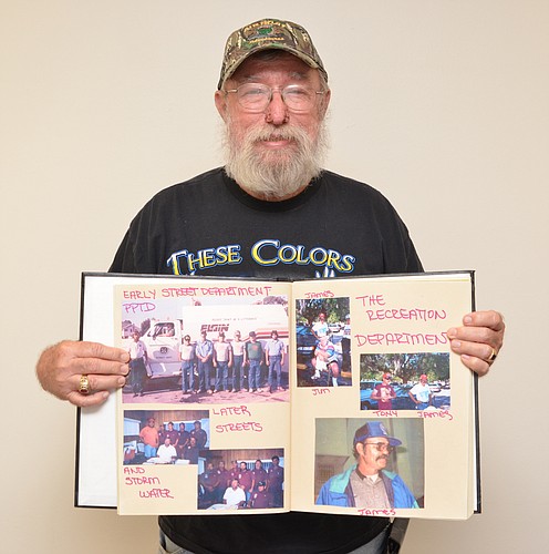 When Buddy Elmore retired from the city of Ocoee&#39;s Public Works Department, co-workers presented him with a scrapbook of memories.
