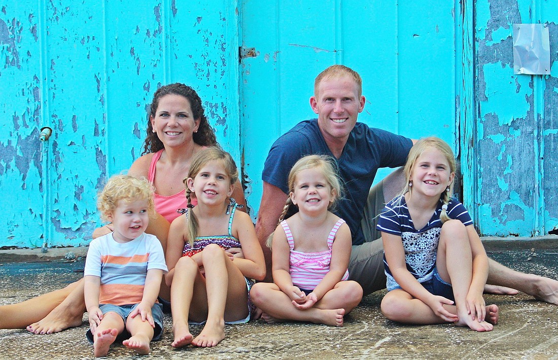 Brandon and Jennifer Minnick â€” with their four children, Brantlee, Ellie, Alaina and Kayden â€” will be aiding pregnant women in Costa Rica.