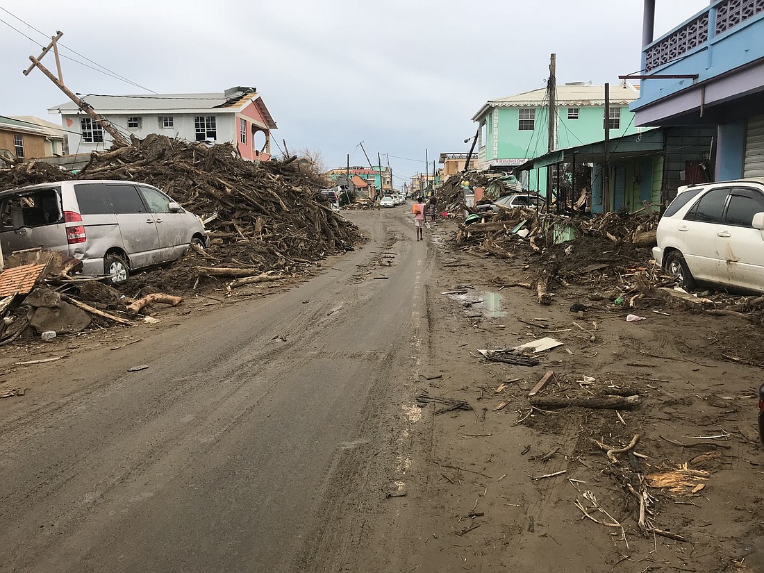 The island of Dominica was ravished by Hurricane Maria.