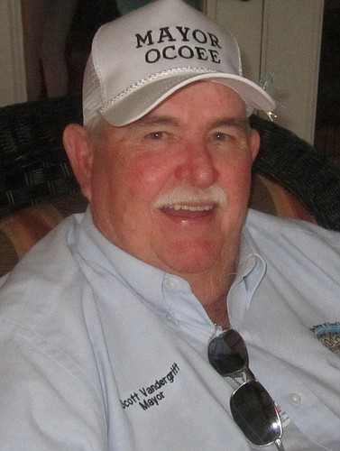 Mayor Scott Vandergrift was rarely without his Mayor of Ocoee hat.
