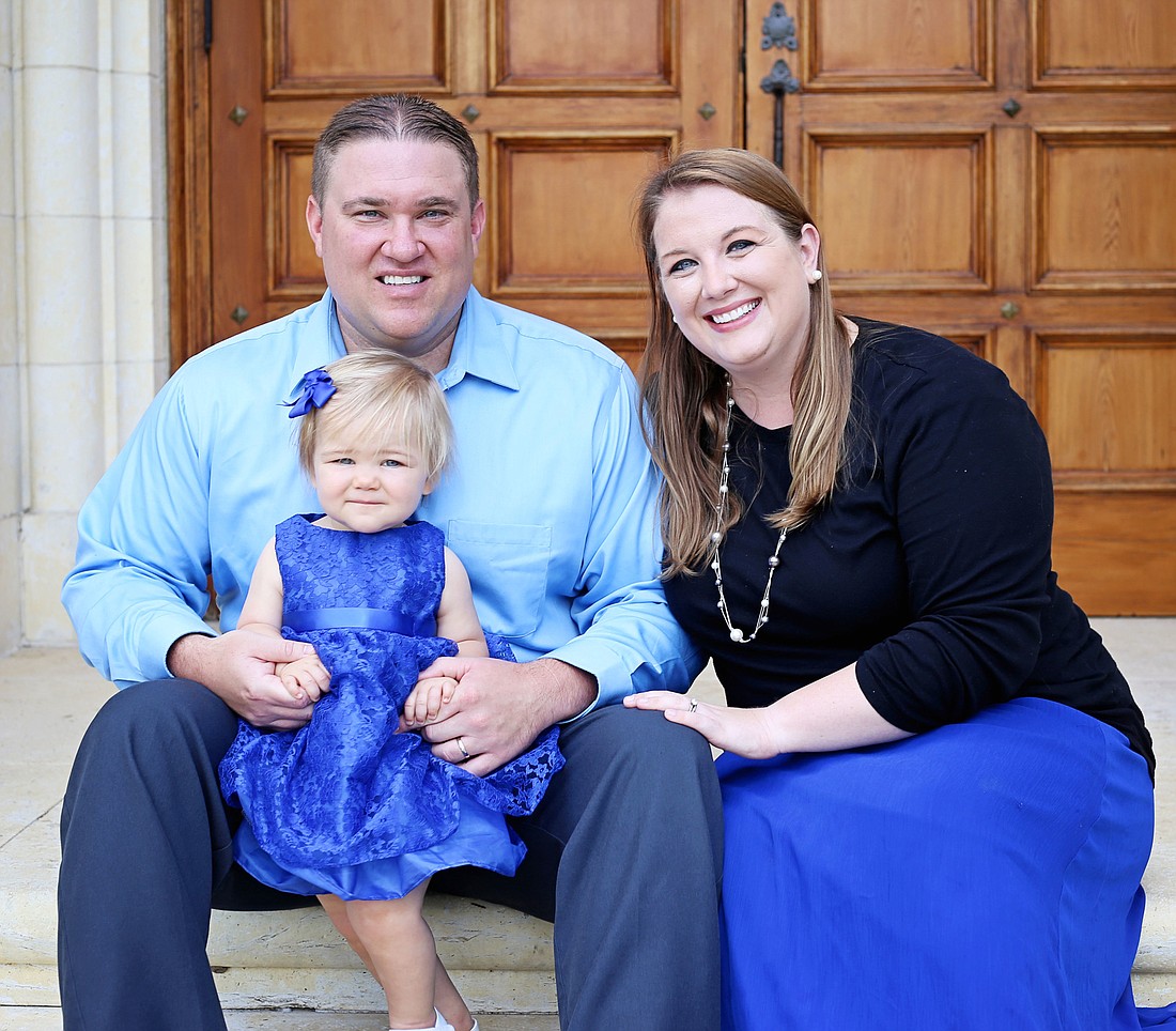 Florida State Rep. Bobby Olszewski balances time in Tallahassee with time at home with daughter, Reagan, and wife, Allison.