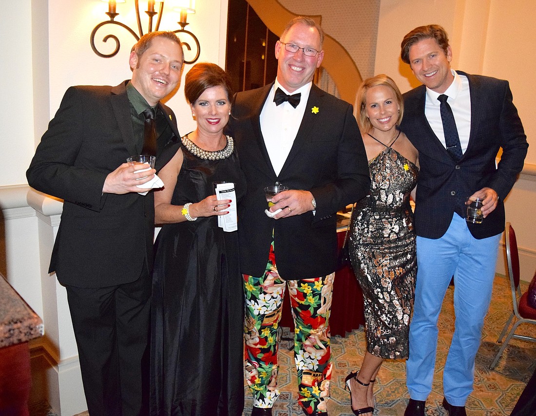 Each year, Berkshire Hathaway Home Services â€” Florida Realty hosts a Bad Pants Bash Gala locally to raise money for the Sunshine Kids Foundation.