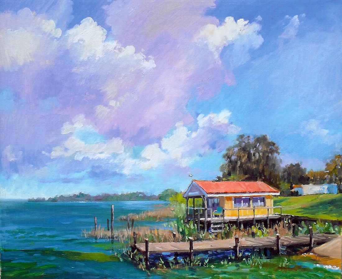 Lake Apopka at Killarney Court, Phoenix Rising, Killarney, Florida, by Cynthia Edmonds.