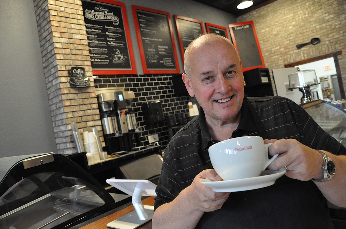 Tutto Caffe owner and CEO Tony Frith hopes to give Baldwin Park residents a place where they can enjoy high-quality coffee.