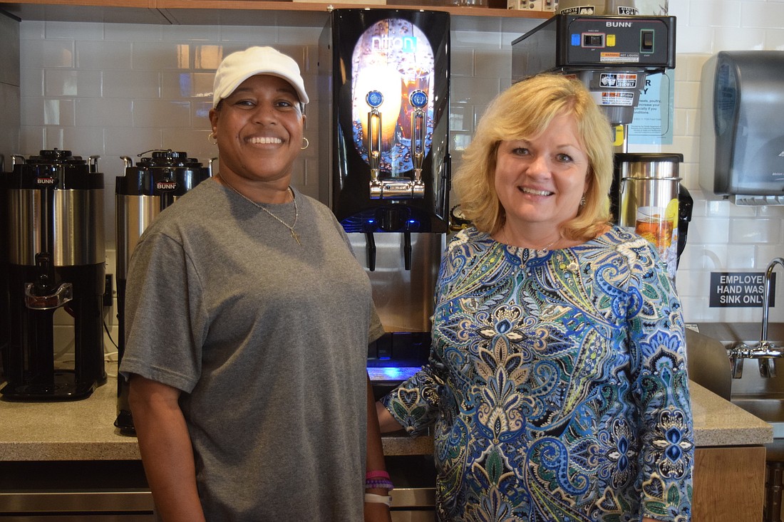 Pammieâ€™s Sammies kitchen manager Yolanda Johnson and owner Pam Thomas are excited about the new location.