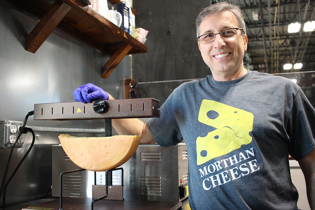 Emilio Queroga is the owner of Morthan Cheese at the Plant Street Market in Winter Garden.