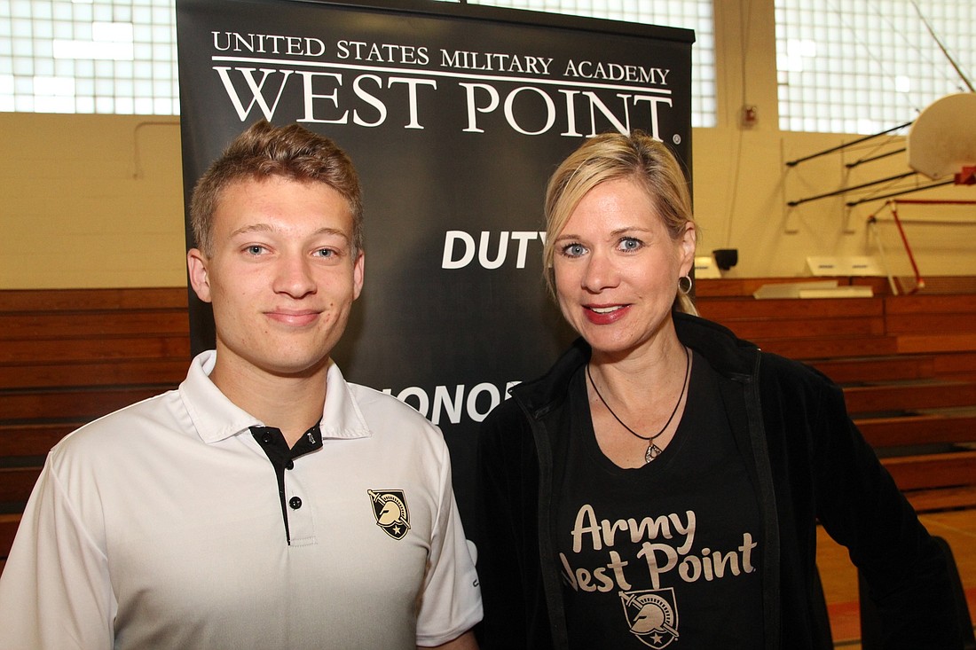 Thomas Sonnie represented West Point at the 2018 Military Day.