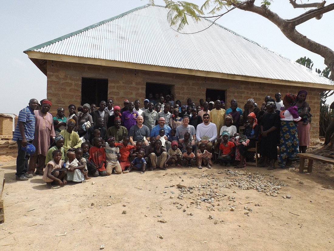Teamwork helped rebuild the pastorâ€™s home in the Zangwra village.