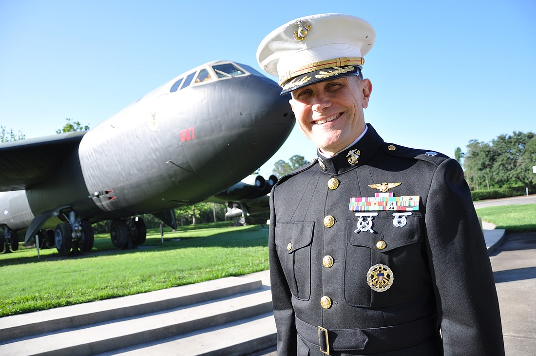 Retired Lt. Col. Scott Harris will share his story at the Memorial Day Service at Glen Haven Memorial Park.