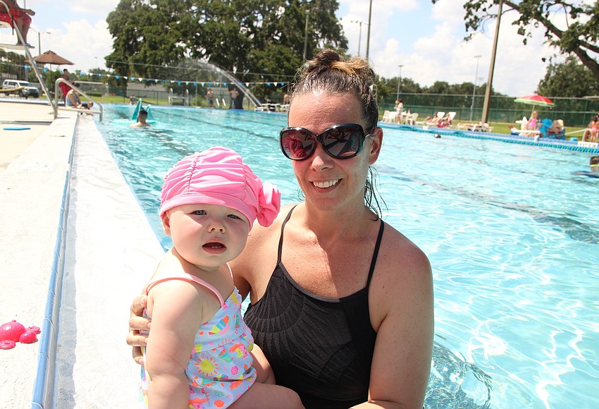 West Orange Times & Observer Photo Becky Gentry introduced her