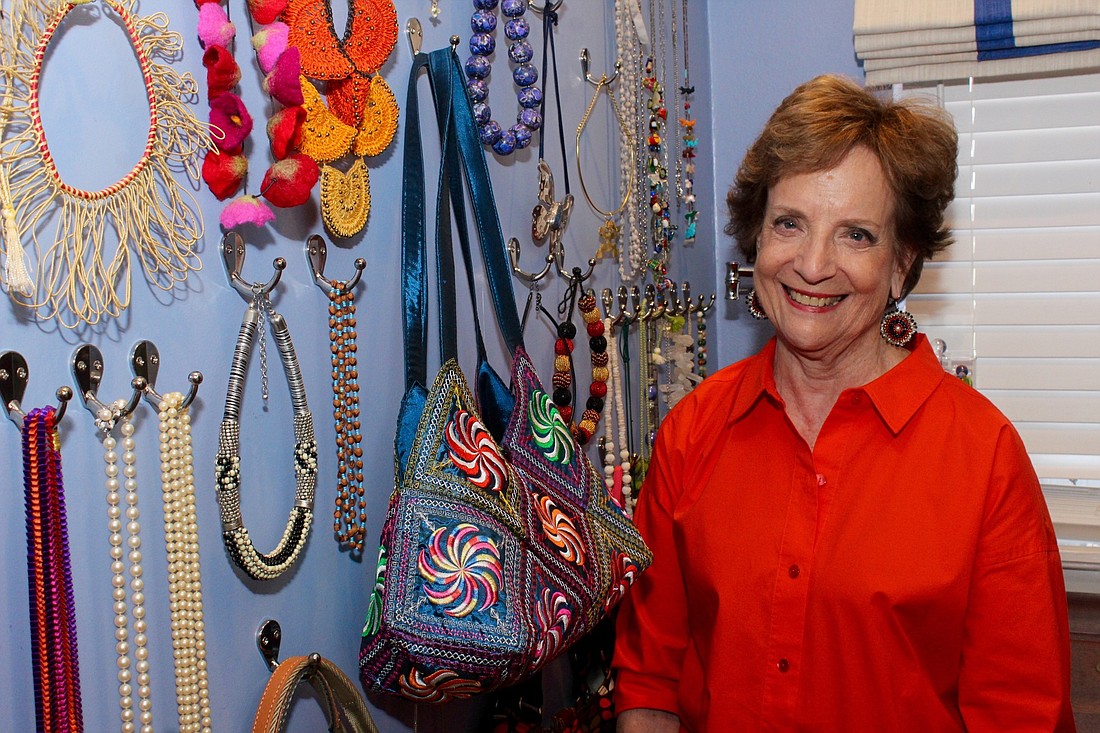 Ann Hicks Murrah has treasures from all over the globe.