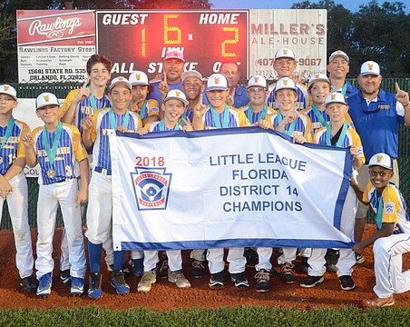 Orange Little League team finishes season undefeated – Orange