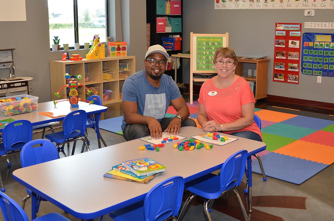 Pastor William Karshima and preschool director Paula Katutis are anticipating the opening of Go Love Academy at Oasis Community Church in Winter Garden.
