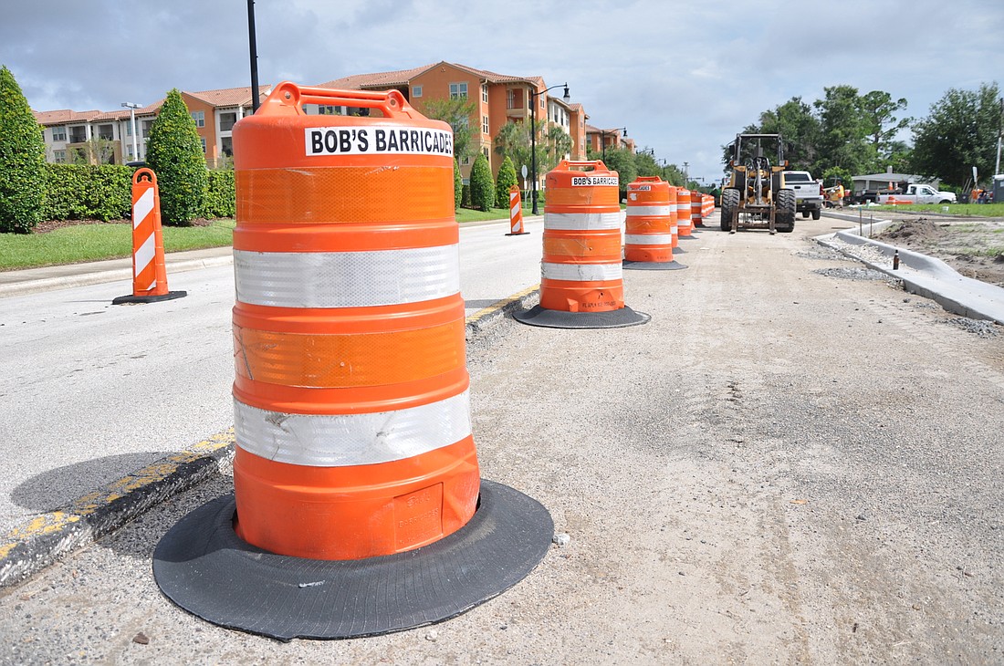 Phase three is currently underway for the Denning Drive streetscape project.