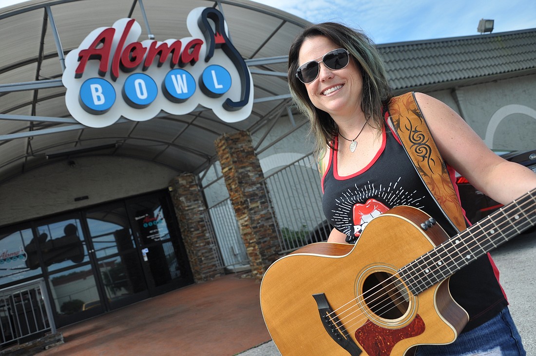 Weekly live music hosted by Aloma Bowl every Saturday has given local musician Melissa Crispo a platform to promote herself.