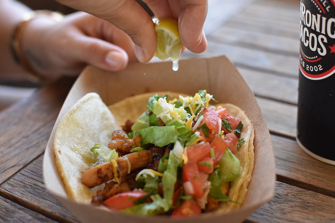 Chronic Tacos serves fresh ingredients in all its dishes.