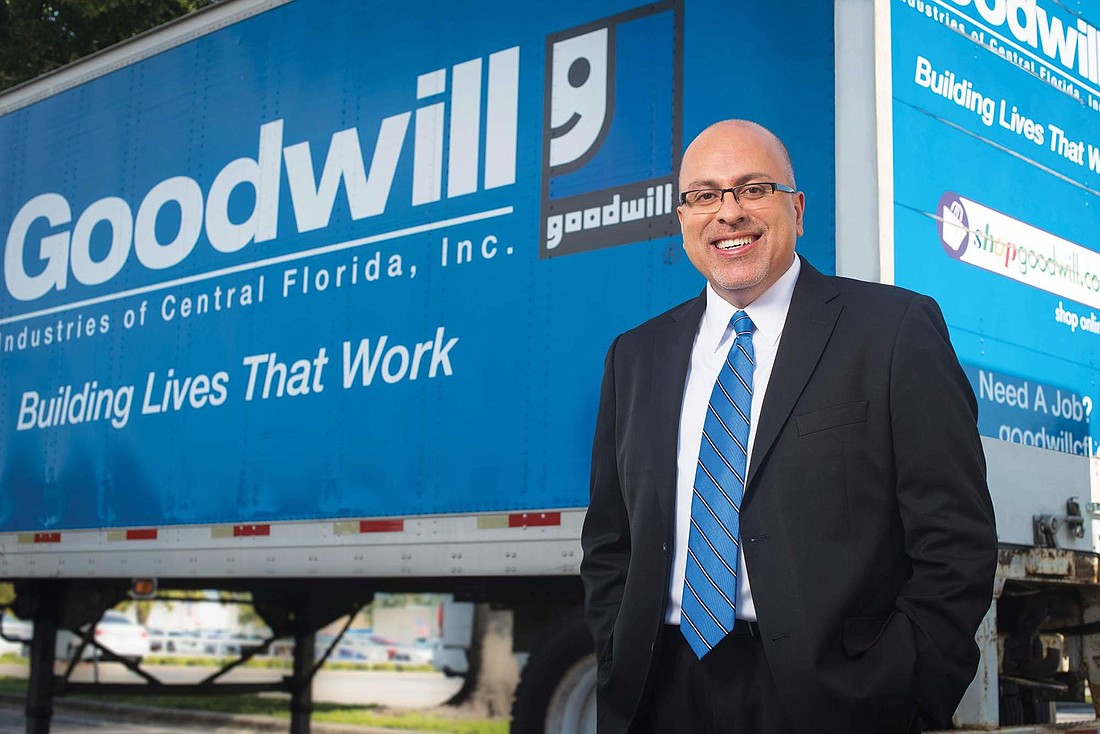 Horizon West resident Nima Hodaei recently moved from New Jersey to take on the role of CEO of Goodwill Industries of Central Florida. (Courtesy Goodwill)