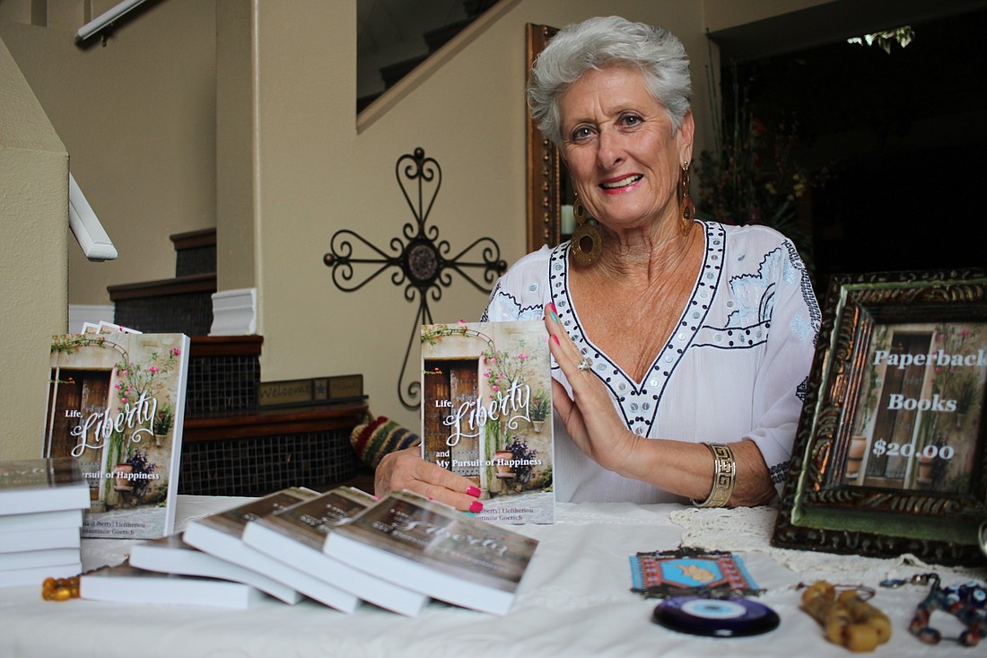 Liberty Goetsch said penning her memoir brought about some challenges.