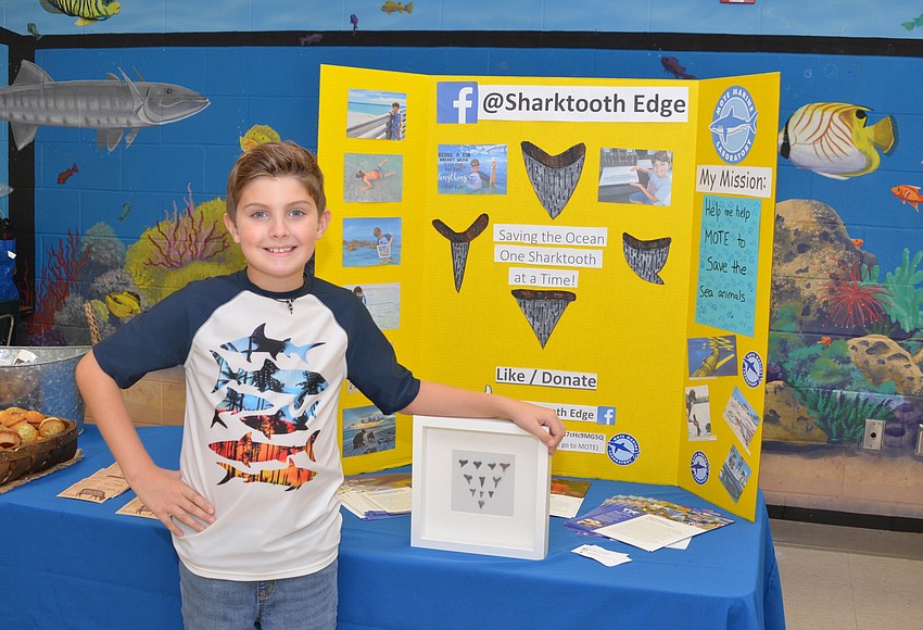 A deeper dive: Edgy Glum selling shark teeth for a cause | West Orange ...