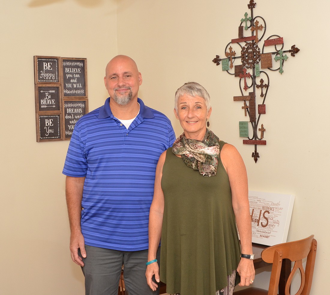 Pastor Rick Kristoff and licensed mental health counselor Sharon Darin have teamed up to provide counseling sessions at People of Faith Lutheran Church.