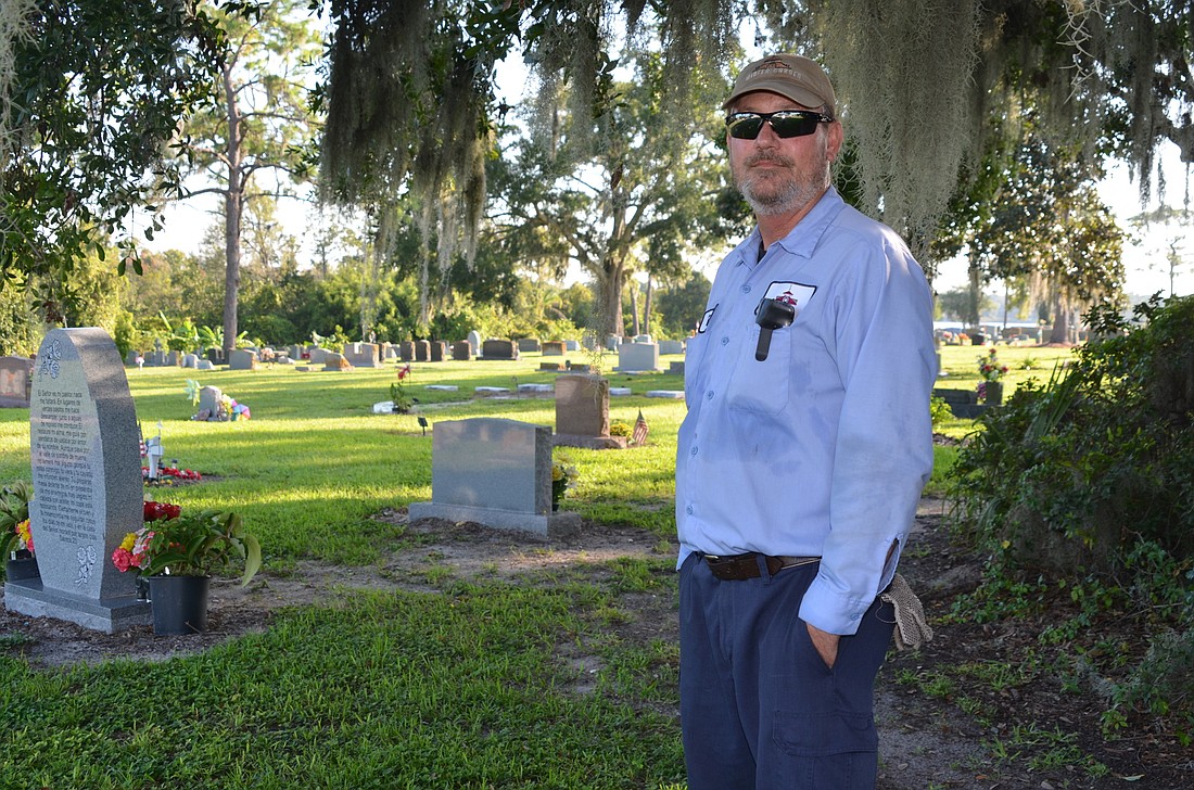 John â€œEddieâ€ Crabtree has been the sexton of the Winter Garden Cemetery for 21 years and oversees all 37 acres and more than 7,000 spaces.